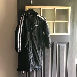 Speedo Youth Small fur lined swim parka